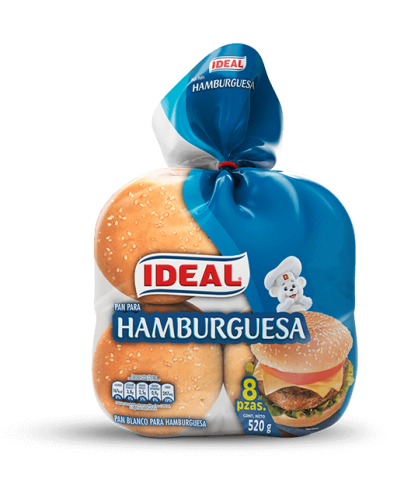 pan de hamburguesa ideal